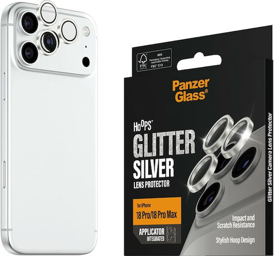 Panzerglass Hoops Протектор за камера с блясък Сребрист Apple iPhone 18 Pro Pro Max