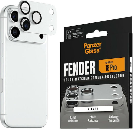 Panzerglass Fender Ip 18 Pro Silver Camera Protection