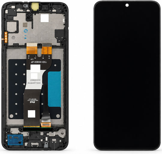 Samsung Ersatzbildschirm mit Touch-Mechanismus für Samsung Galaxy A05s Schwarz