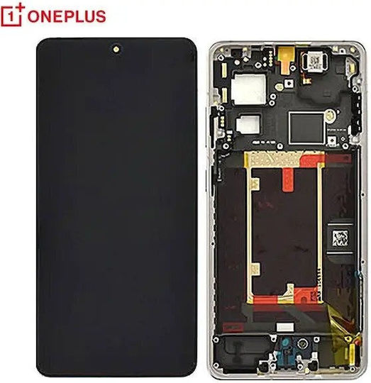 OnePlus Οθόνη με Μηχανισμό Αφής και Πλαίσιο για OnePlus 13R (Μαύρο)