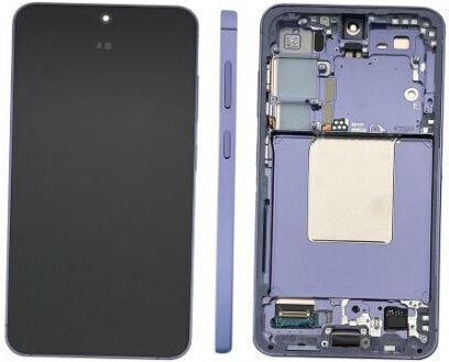 Samsung Galaxy S24 5g LCD сензорен механизъм рамка Лилав Оригинал