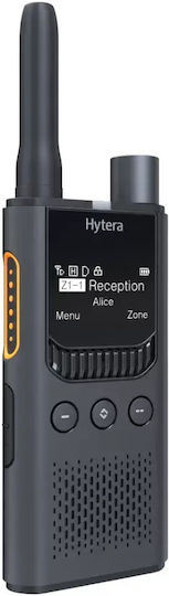 Пакет 8 Hytera S1 Pro PMR-446 Сив + Многократен Зарядно Устройство – Digital+Analog AI Noise Cancellation