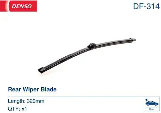 Denso Πίσω Υαλοκαθαριστήρας Αυτοκινήτου 320mm