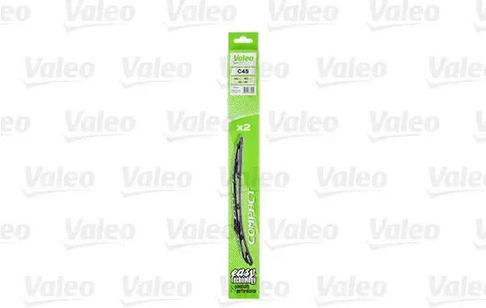 Valeo Compact Комплект Предни Чистачки за Автомобил 450мм