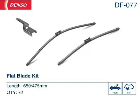 Denso Gelenklose Flache Scheibenwischerlamellen 650/475mm Lamborghini Urus Tesla Model 3 Model Y VW Arteon Passat T-Roc