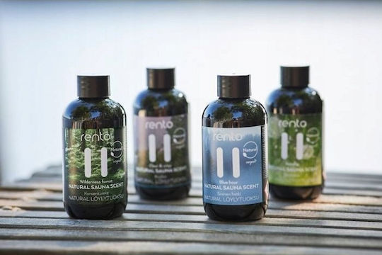 Sourcing Map Saunazubehör Rento Set 4 X 100 Ml Duftöle für die Sauna
