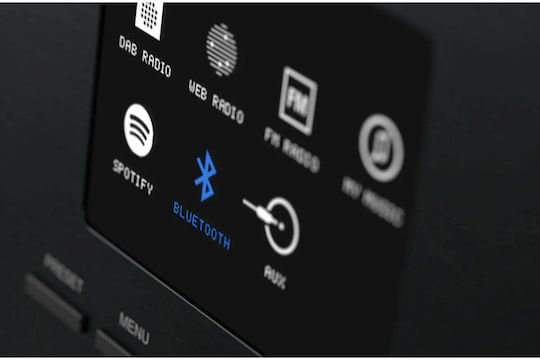 Pinell Supersound 501 Tischplatte Radio Elektrisch DAB mit Bluetooth und USB Schwarz
