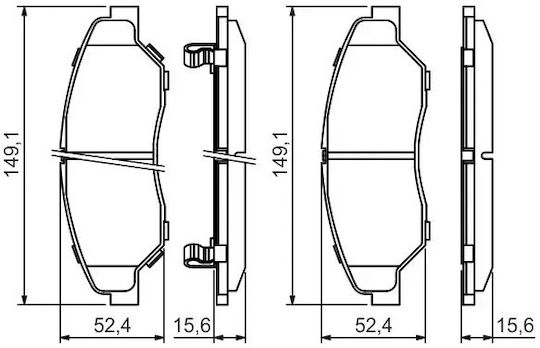 Bosch Disc Brake Pad Set