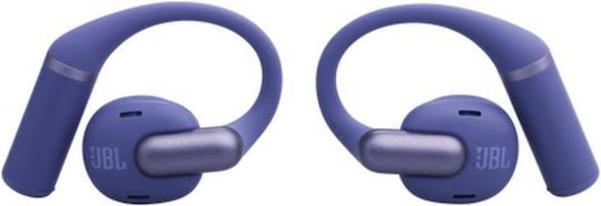 JBL Sense Pro Open Ear Bluetooth Handsfree Ακουστικά με Αντοχή στον Ιδρώτα και Θήκη Φόρτισης Μπλε