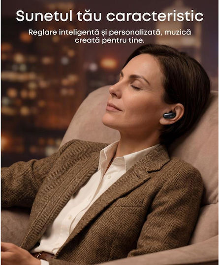 Liberty 5 Pro Max In-Ear Bluetooth Kopfhörer mit Schweißbeständigkeit und Ladekoffer Schwarz