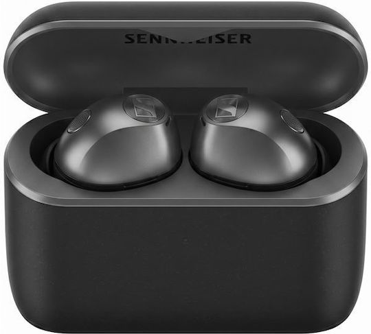 Sennheiser Momentum True Wireless 5 In-Ear Bluetooth Handsfree Headphones with Sweat Resistance and Charging Case Black Graphite