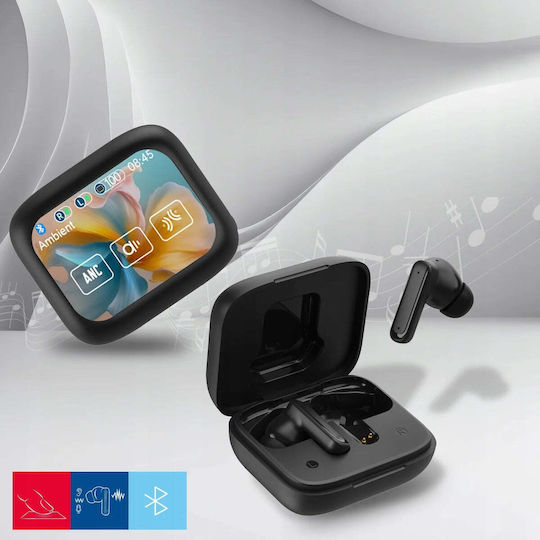 Forever TWSS-500 In-Ear Bluetooth Kopfhörer mit Ladekoffer Schwarz