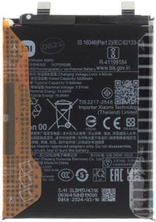 Baterie Xiaomi Bm5v Redmi Note 13 Pro 5G Poco X6 5G Oem