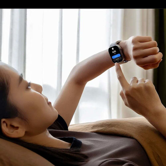 Xiaomi Redmi Watch 6 Active 45mm με Παλμογράφο (Ασημί)