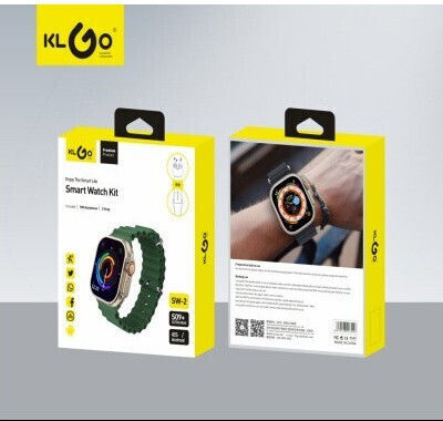 KLGO SW-2 Smartwatch cu pulsometru Portocaliu