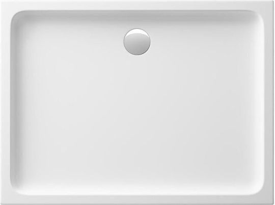 Cersanit Ορθογώνια Ακρυλική Ντουζιέρα 120x90cm Λευκή
