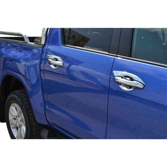 Toyota Διακοσμητικά για Χερούλια Αυτοκινήτου Toyota Hilux 4τμχ