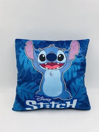 Dimcol Детска Декоративна Възглавница Stitch Многоцветна 38x38см Dimcol Детска Декоративна Възглавница Stitch Многоцветна 38x38см