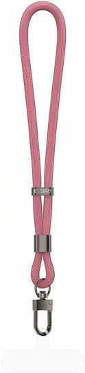 Tech-Protect C11S Rope Λουράκι Καρπού για Κινητά Ροζ