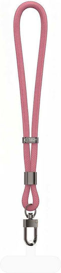 Tech-Protect C11S Rope Λουράκι Καρπού για Κινητά Ροζ
