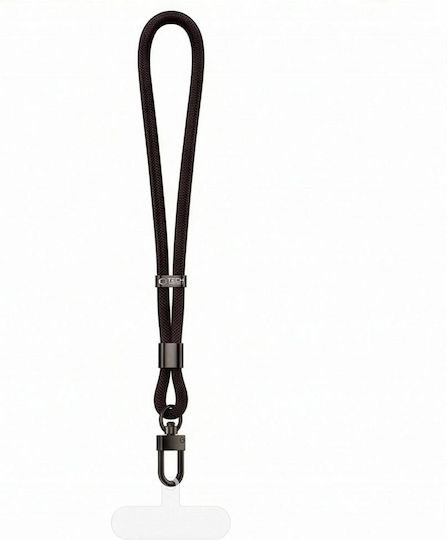 Tech-Protect C11S Rope Handgelenkriemen für Handydekoration Schwarz