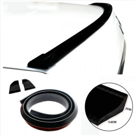 Spoiler Spate Lip Negru Universal