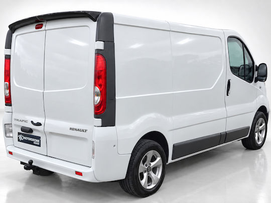 Motordrome Autoheckspoiler Dach aus Polyurethan Renault Trafic Doppel Tür 2014+
