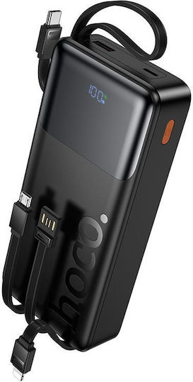 Hoco J156A Power Bank 20000mAh Mit USB-A Ausgangsanschlüsse Und USB-C Ausgangsanschlüsse Quick Charge Schwarz
