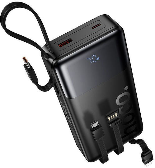 Hoco J156A Power Bank 20000mAh Mit USB-A Ausgangsanschlüsse Und USB-C Ausgangsanschlüsse Quick Charge Schwarz