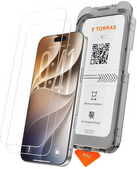 Torras Hd Borderless Tempered Glass Iphone 18 Pro