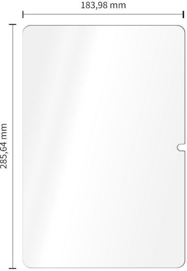 Szkło Hartowane Tech-protect Glass Fit+ 2-pack Galaxy Tab S12+ Plus 12.4 X840 X846b Clear 5906302342846