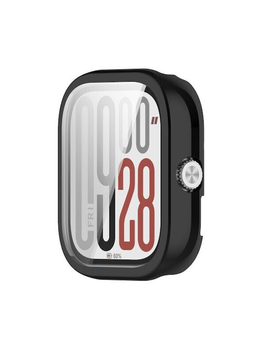 Carcasă din silicon TPU cu acoperire completă pentru Xiaomi Redmi Watch 5 Esim Watch 5 Watch 4 Negru