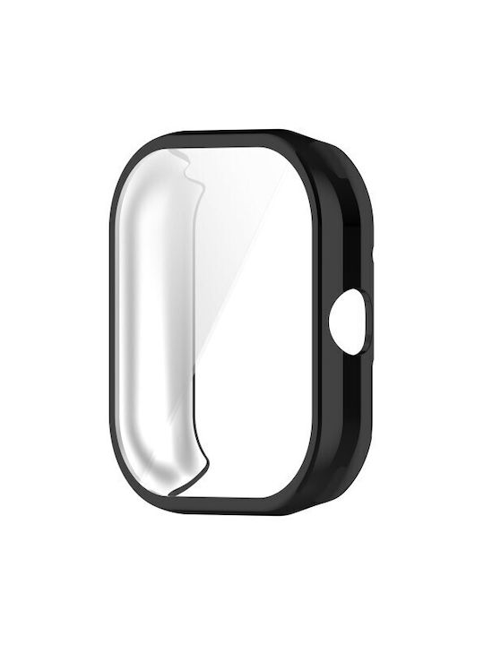 Electroplating Silikonhülle in Schwarz Farbe für Xiaomi Redmi Watch 4