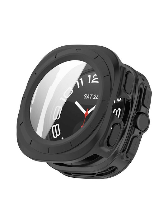 Tech-protect Defense 2-pack Samsung Galaxy Watch Ultra 2 2026 47 Mm Matte Black & Clear 5906302324736