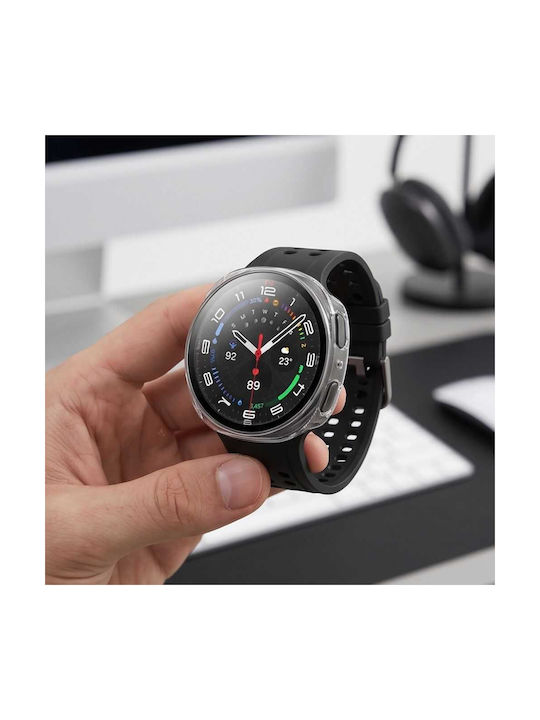 Tech-protect Defense 2-pack Samsung Galaxy Watch 8 9 40 Mm Матово Черно & Прозрачно 5906302324675