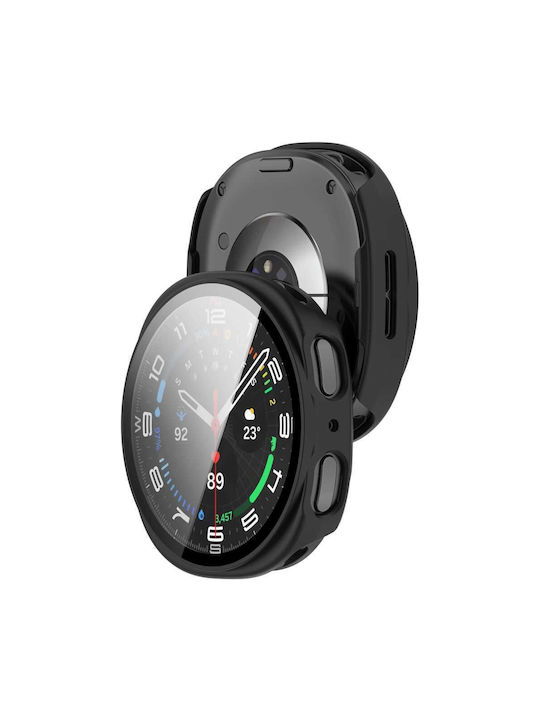 Tech-protect Defense 2-pack Samsung Galaxy Watch 8 9 40 Mm Матово Черно & Прозрачно 5906302324675