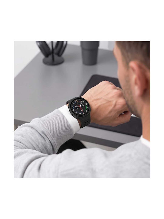 Tech-protect Defense 2-pack Samsung Galaxy Watch 8 9 40 Mm Матово Черно & Прозрачно 5906302324675