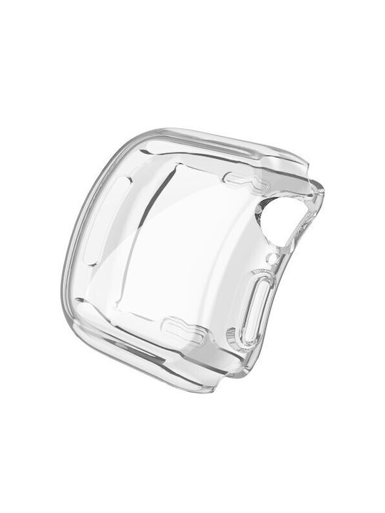 TPU Silikonhülle für Apple Watch Serie 9 8 7 45mm Transparent