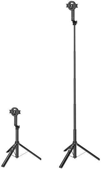 Hoco K25 Selfie-Stick Handy-Stative Bluetooth-Schwarz