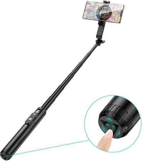 Hoco K25 Selfie-Stick Handy-Stative Bluetooth-Schwarz