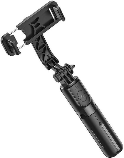 Hoco K17 Selfie-Stick Handy-Stative Bluetooth-Schwarz