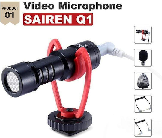 Ulanzi Phone Vlogging Super Extension Tripod Handle Outfit 3 με Φωτισμό Μαύρο
