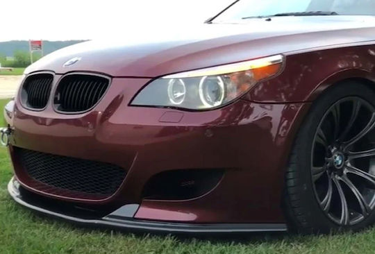 Lip Spoiler Μπροστινό Μαύρο Γυαλιστερό Bmw E60 M Technik 2003-2010