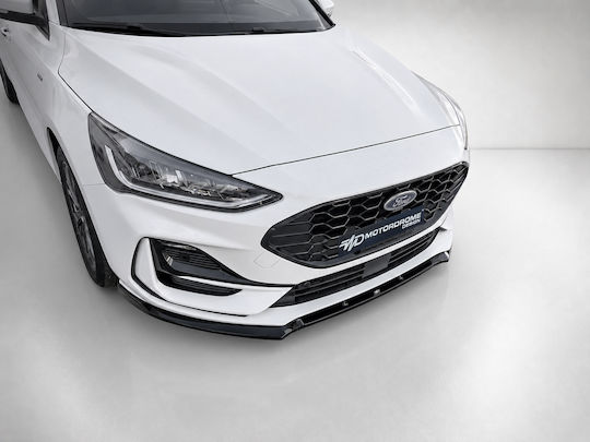 Motordrome Spoiler Auto Vorderseite Kompatibel mit Ford Schwerpunkt 2018
