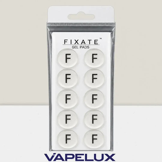 Fixate Gel Pads Fix-it Pack Βάση Κινητού Αυτοκινήτου Λευκή