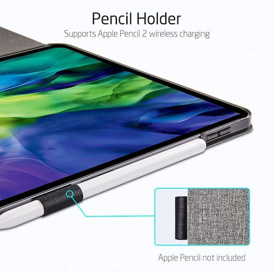 ESR Simplicity Pencil Series Klappdeckel Grau Für iPad Pro 2018 11" / iPad Pro 2020 11"
