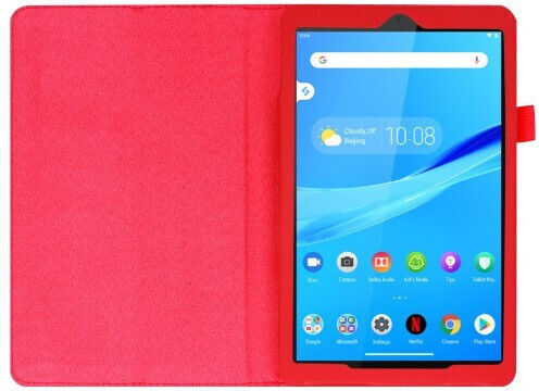 Flip Cover Leather Red (Lenovo Tab M8 TB-8505)