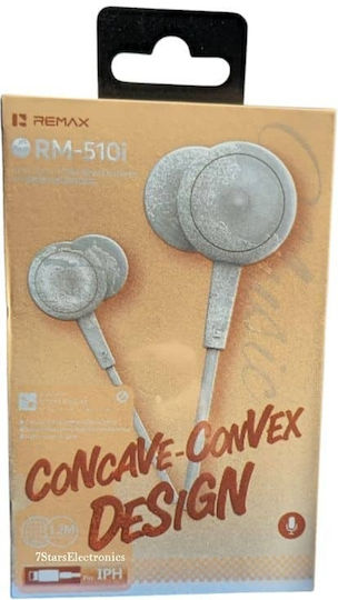 RM-510i In-ear Handsfree με Βύσμα Lightning Λευκό