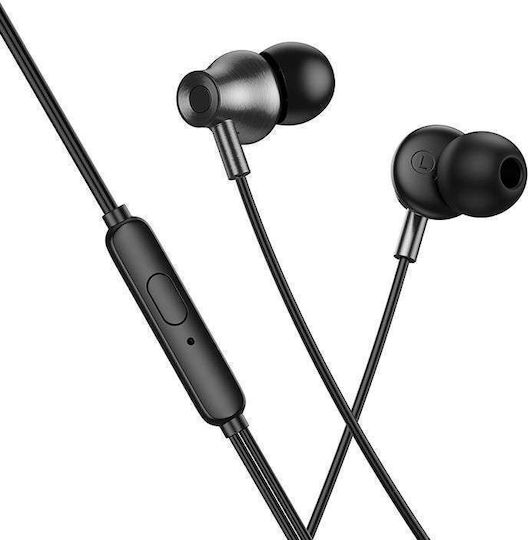 Ακουστικά Handsfree Earphones Hoco M119a Microphone & Jack 3.5mm Usb-c Black