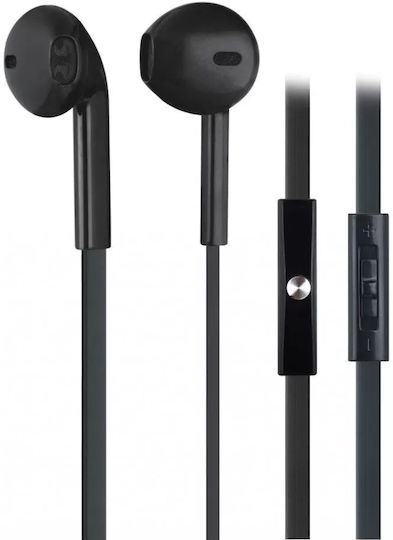 Lw-e06 In-Ear Freisprecheinrichtung Kopfhörer mit Stecker 3.5mm Schwarz